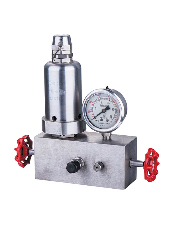 Valvole di sicurezza gas accumulatori serie QF-CR